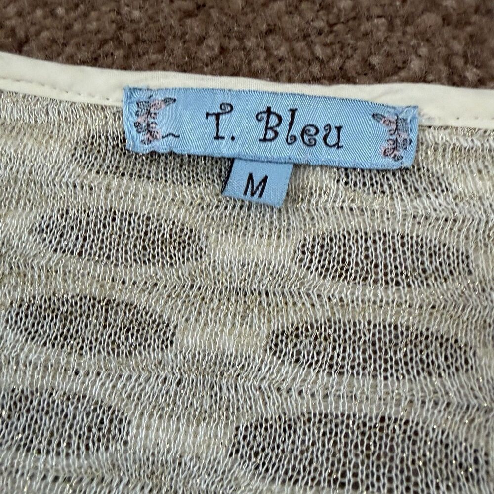 Shimmery Ivory Crochet Duster | Romantic Boho Chic by T. Bleu Festival - Picture 10 of 10